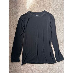 Goodfellow long sleeve black tee size XXL